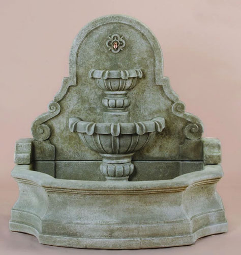 Large Garden Fountain Large Cast Stone Wall Fountain